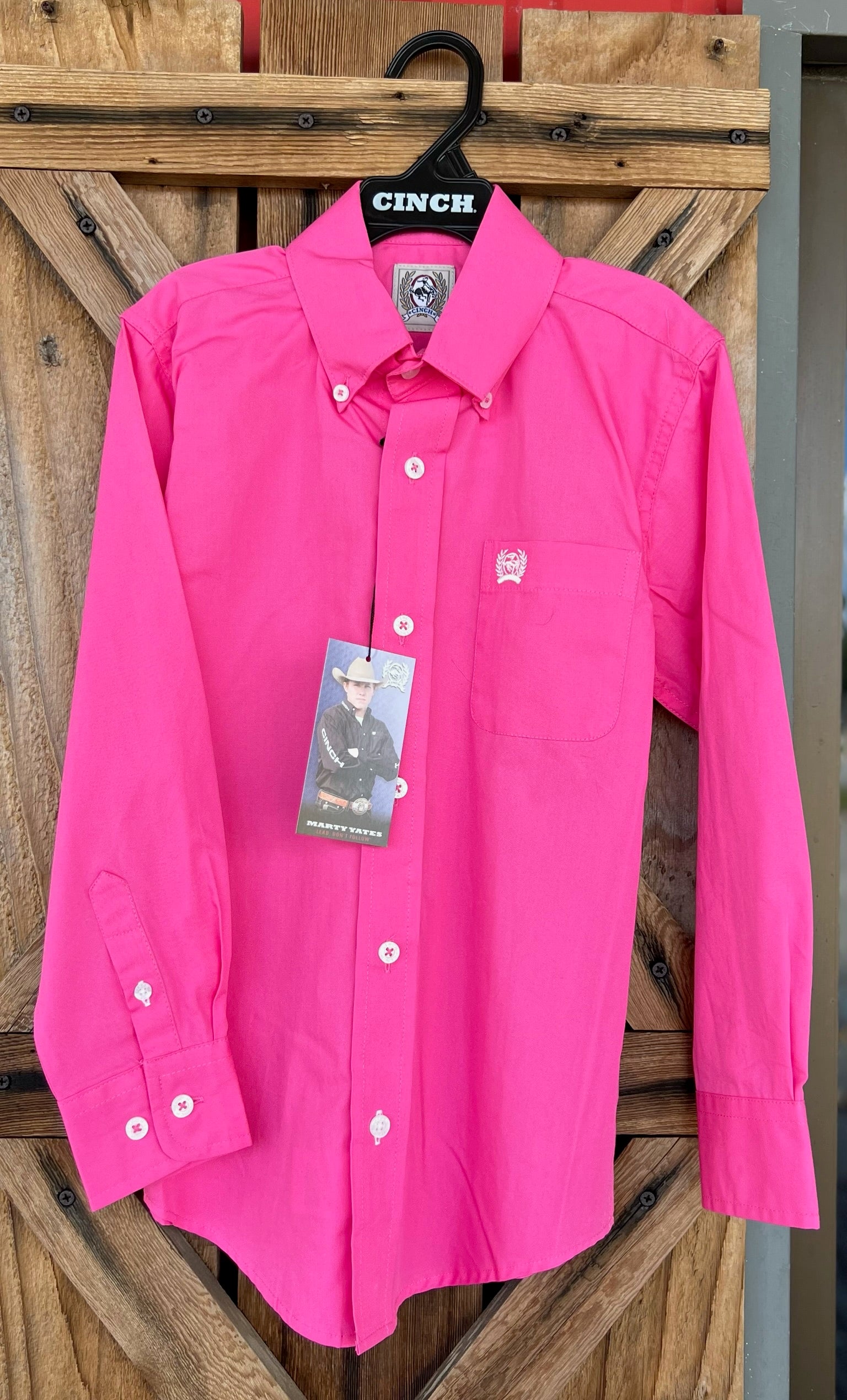 Solid Pink Cinch Boys – Summerdale Western Store
