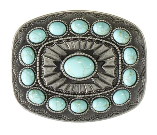 Southwest Turquoise Buckle