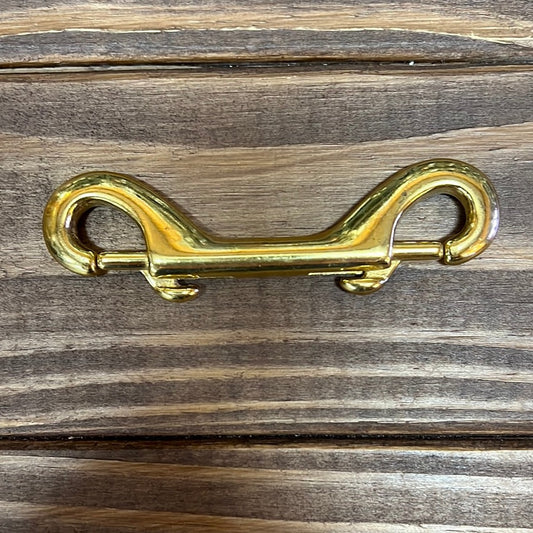 4" Brass Double Ended Snap